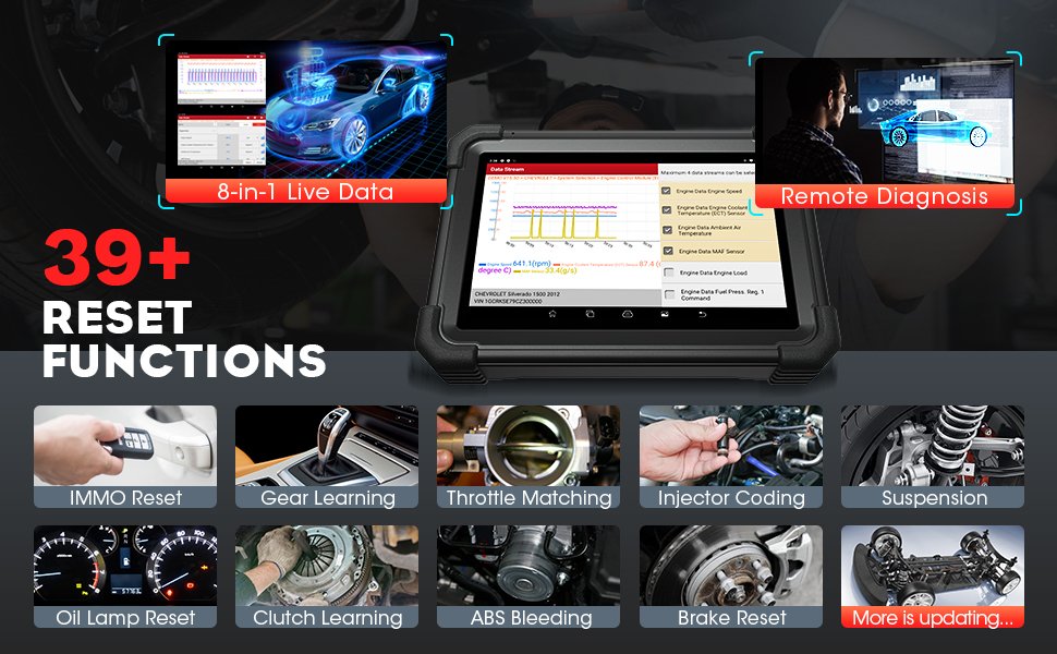 LAUNCH X431 IMMO ELITE 39 Maintenance Functions