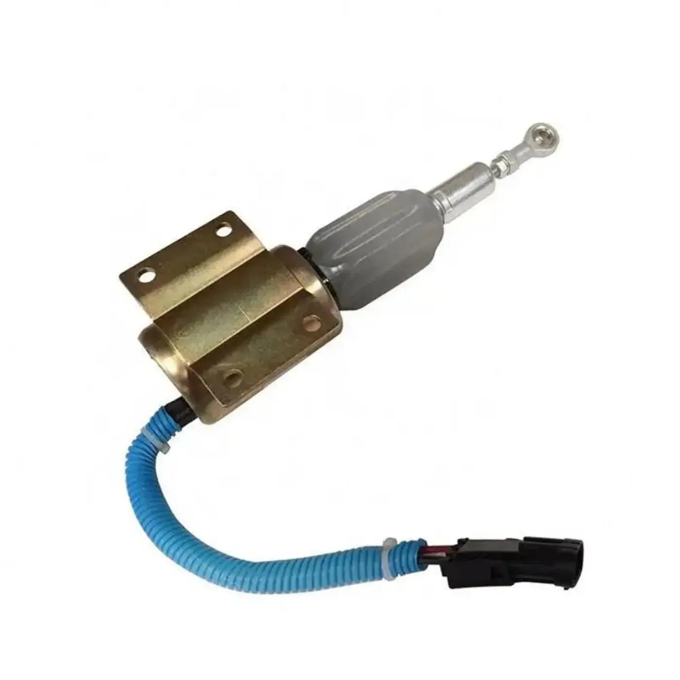 24v-fuel-shutoff-solenoid-valve-john-deere-120-160lc-200lc-230lc-270lc-670c-672c-776 24V Fuel Shutoff Solenoid Valve John Deere 120 160LC 200LC 230LC 270LC 670C 672C - Image 1