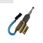 24V Fuel Shutoff Solenoid Valve John Deere 120 160LC 200LC 230LC 270LC 670C 672C - Image 3