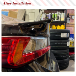 Lexus RC F Carbon Fiber Rear Spoiler (2015–2018) – Gloss Twill Weave Trunk Wing - Image 2
