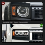 Toyota Land Cruiser 250 / Prado LC250 2024–2026 LED Headlight Upgrade – DRL & Dynamic Turn Signal - Image 3
