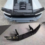 Carbon Fiber Ducktail Rear Spoiler Wing for Lamborghini Huracan LP580 / LP610 (2014-2019) – Forged & Dry Carbon Options - Image 2