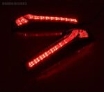 2in1 Functions Bumper Light Rear Fog Lamp Brake Light Honda Jazz 2014-2020 - Image 4