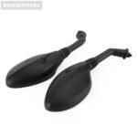 2pcs 8mm Rear View Mirrors GY6 Scooter Moped Vespa Peace 50cc 150cc - Image 3