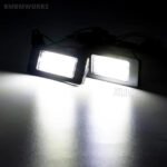 2pcs Auto White CANbus Car LED Number License Plate SKODA Octavia 3 5E A7 Rapid - Image 5