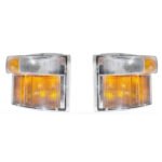 2pcs Corner Lamp Scania Truck 114 G400 P400 R420 1387155 1385410