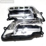 2pcs Daytime Running Light DRL Signal Light Mercedes W212 E300 E350 E500 E550 09 - Image 2