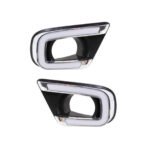 2pcs Daytime Running Light Fog Lamp Hole Turn Signal DRL Dodge Journey FIAT