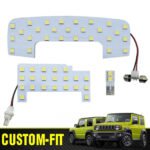 2pcs Dome Interior Light Reading Cabin Lamp Bulbs Package Kit Suzuki Jimny JB64W