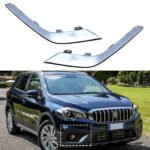 2pcs Fog Light Lamp Chrome Trim Cover Suzuki SX4 S-Cross SX4 Crossover 2016-2021