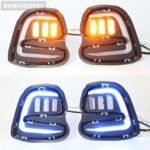 2pcs LED Daytime Running Lights Turn Signal Fog Lamp Chevrolet Cavalier 2016-19 - Image 5