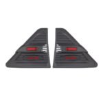 2pcs Matte Black Side Vent Cover  Toyota Hilux REVO 2015-2020