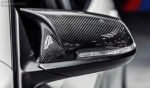2pcs Real Carbon Fiber 3K Replace Side Mirror Cover Cap BMW F30 F31 F20 F22 F32 - Image 2