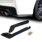 2pcs Rear Bumper Lip Diffuser Splitter Spoiler Scratch Protector Subaru WRX STI - Image 3