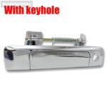 2pcs Rear Tailgate Handle Trunk Release Handle Switch w/ Keyhole Ford Ranger - Image 2