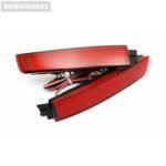 2pcs Red Lens Rear Bumper Reflector Lamp For Nissan Juke Murano Quest Sentra - Image 5