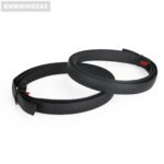 2pcs Rubber Roof Drip Finish Moulding Seal Strip Toyota Hilux KUN26 KUN16 TGN16 - Image 2