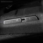 2pcs Under Seat Air Outlet Cover Net Rear Back Air Flow Skoda Karoq 2018-2022 - Image 3
