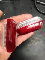 2x LED VW Golf 3 4 Polo Mk3 Mk4 Bora 6R 1J0947413 Courtesy Door Foot Light - Image 7