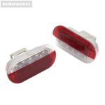 2x LED VW Golf 3 4 Polo Mk3 Mk4 Bora 6R 1J0947413 Courtesy Door Foot Light - Image 4