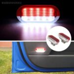 2x LED VW Golf 3 4 Polo Mk3 Mk4 Bora 6R 1J0947413 Courtesy Door Foot Light - Image 3