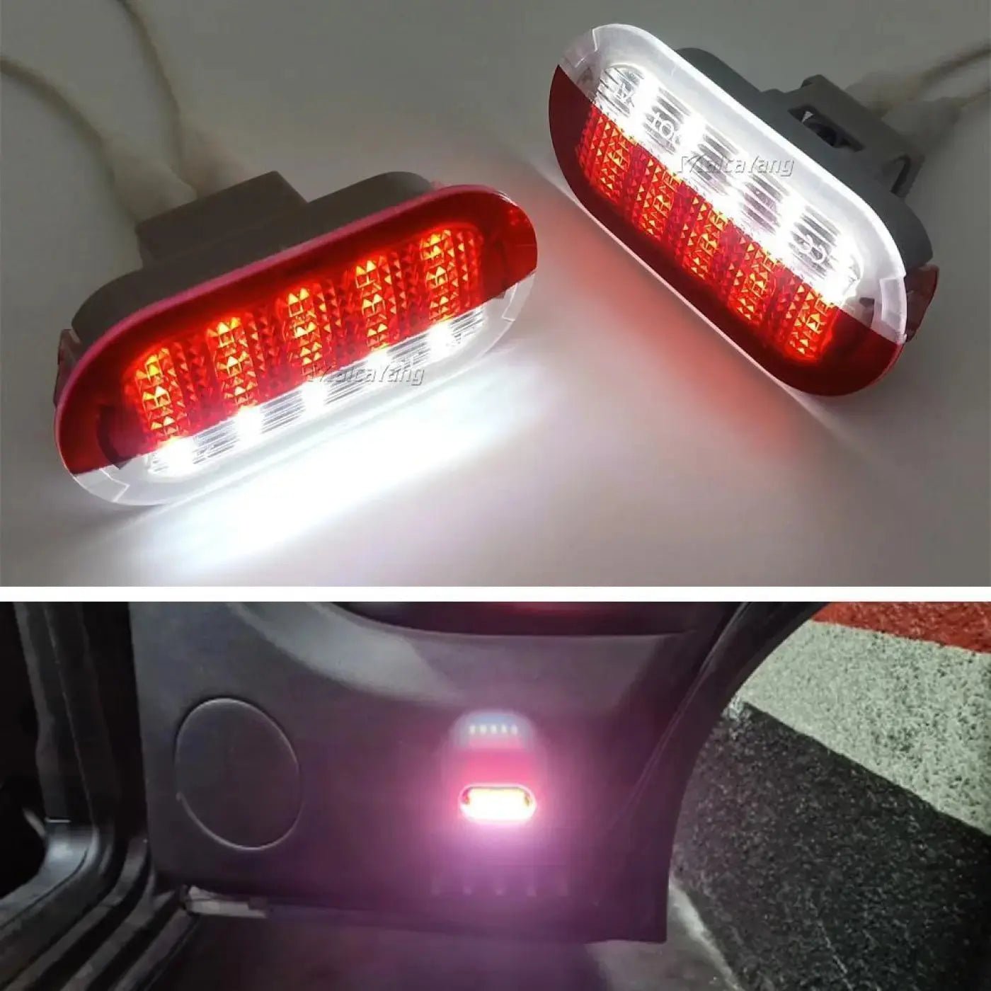 2x-led-vw-golf-3-4-polo-mk3-mk4-bora-6r-1j0947413-courtesy-door-foot-light-984_3c2fa315-5e3b-414f-a6cd-063f5700c311 2x LED VW Golf 3 4 Polo Mk3 Mk4 Bora 6R 1J0947413 Courtesy Door Foot Light - Image 1