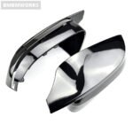 2x RHD Gloss Black Mirror Cover Caps BMW G20 G21 G30 G22 G23 G11 G12 G15 G16 - Image 3