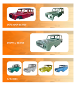 Toyota Land Cruiser 40 Series (FJ40/BJ40) Complete Steel Body Assembly – Primer-Ready - Image 5