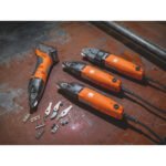 71300565090 FEIN ABSS 18 1.6 E AS Cordless Slitting Shears Set 18V up to 1.6 mm with 4Ah Batteries, Rapid Charger, L-BOXX Case - Image 2