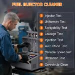 Foxwell JT400 GDI/EFI/FSI Fuel Injector Cleaner Machine – 4-Cylinder Heated Ultrasonic Tester - Image 5
