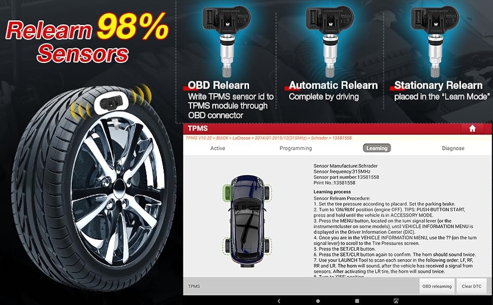 TPMS Relearn Tool