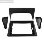 3pcs Radio Fascia Mitsubishi Pajero Montero V31 Cheetah - Image 2