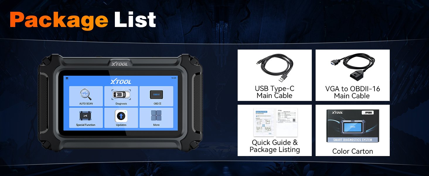 XTOOL IP500 obd2 scanner diagnostic tool
