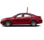 Driver Left Side Rear Door Window Door Glass Compatible with Buick Regal 2011-2017 Models - Image 2