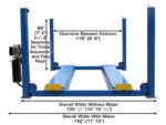 Atlas 412A Four Post Alignment Lift + RJ6BK Rolling Jacks Combo - Image 7