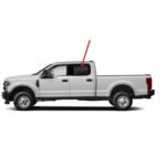 Platinum Edition Driver Left Side Rear Door Window Door Glass Compatible with Ford F150 4 Door Crew Cab 2015-2020 Models / F250 F350 F450 F550 4 Door Crew Cab 2017-2022 Models - Image 2