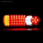 46 LED Trailer Tail Lights Bar DC12V Tail Turn Signal Reverse Brake Lights Truck - Image 3