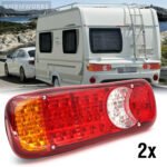 46 LED Trailer Tail Lights Bar DC12V Tail Turn Signal Reverse Brake Lights Truck - Image 2