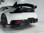 Porsche 911 992 Carbon Fiber Bras-Style Body Kit | Front & Rear Bumpers, Diffuser, Spoiler Upgrade (2020+)