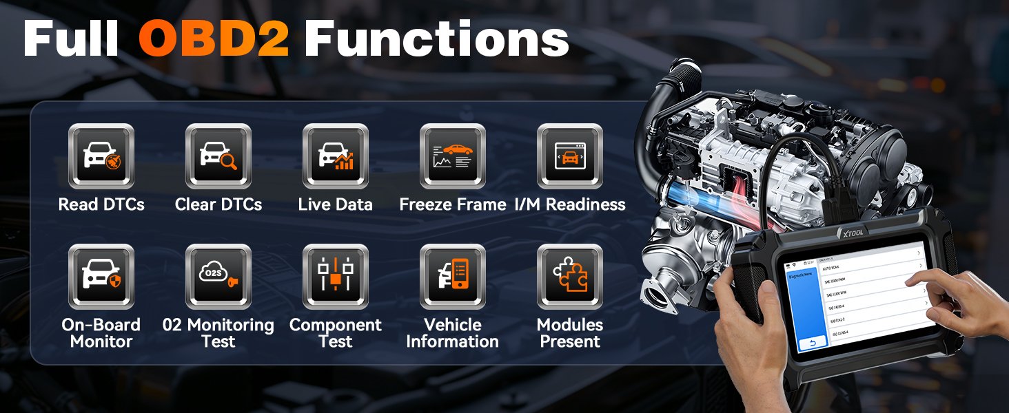 XTOOL IP500 obd2 scanner diagnostic tool