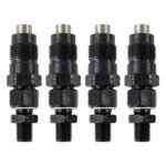 4pcs Engine Fuel Injection Nozzles Kubota V2203 Bobcat 753 773 763 7753 331 334
