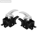 4pcs Interior Door Handle For Nissan Navara D40 Ute / Pathfinder R51 05-13 - Image 5
