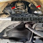 4Pcs Mud Flap Guards Fender Liner Shield Toyota Land Cruiser Prado J120 J150 LC - Image 5