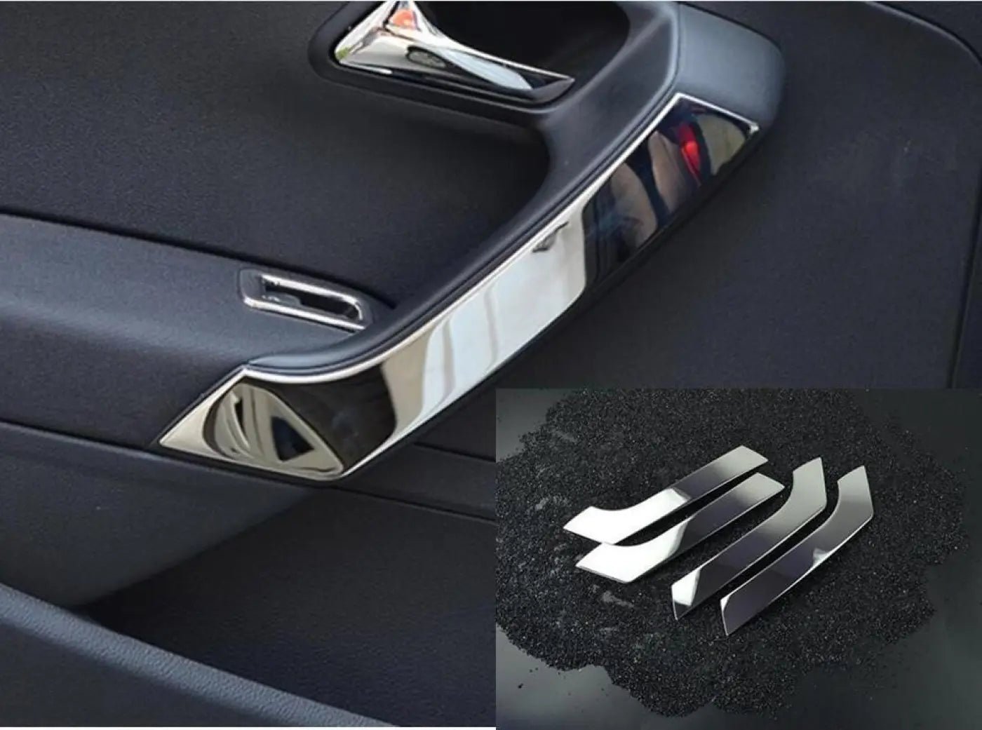 4pcs-stainless-steel-inner-door-armrest-handle-cover-volkswagen-polo-2011-2017-528 4pcs stainless Steel Inner Door Armrest Handle Cover Volkswagen POLO 2011-2017 - Image 1