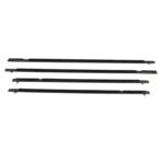 4pcs Window Seal Strip A-02WSA1301ABK Window Trim Honda Civic Sedan 2006-11