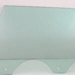 Driver Left Side Rear Door Window Door Glass Compatible with Volkswagen Touareg 2004-2010 Models