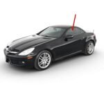 Tempered Driver Left Side Door Window Door Glass Compatible with Mercedes Benz SLK200 SLK280 SLK300 SLK350 SLK55AMG 2005-2012 Models - Image 2