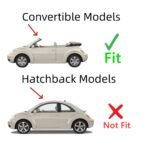 Driver Left Side Door Glass Compatible with Volkswagen New Beetle 2 Door Convertible 2003-2010 Models - Image 3