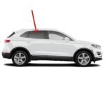 Passenger Right Side Rear Door Window Door Glass Compatible with Lincoln MKC 2015-2019 Models - Image 2