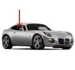 Passenger Right Side Door Window Door Glass Compatible with Pontiac Solstice 2 Door Coupe 2009-2010 Models (Not Fit 2 Door Convertible Models) - Image 2